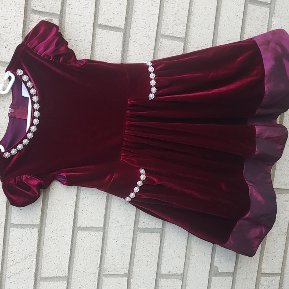 Burgundy Dress/Rare Editions